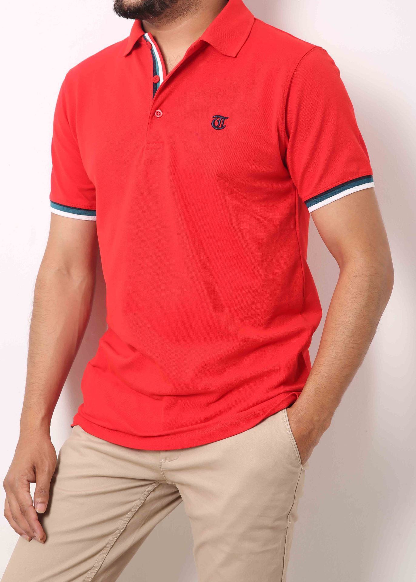 CONTRASTED POLO